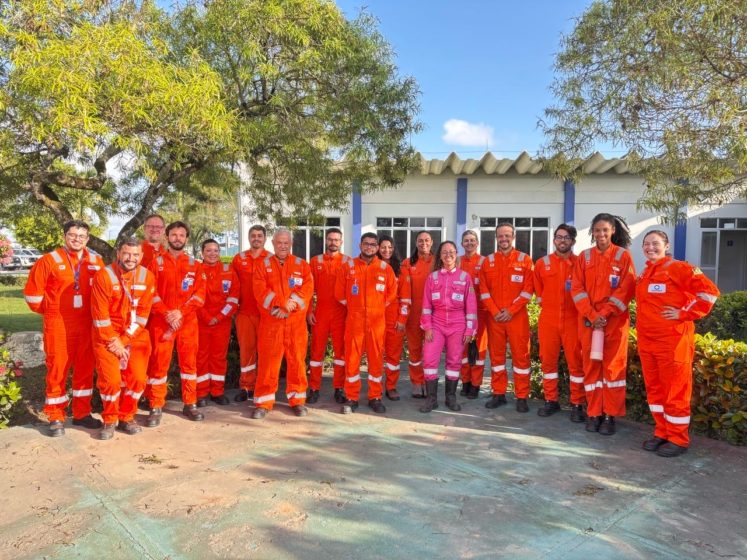 Equipe técnica do IMA realiza visita à empresa de estocagem de gás natural | IMA