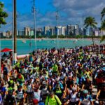 Evento destacou a importância da bicicleta como meio de transporte sustentável e da mobilidade urbana como ferramenta para a construção de cidades ambientalmente responsáveis. Benvau Fon/Ascom IMA